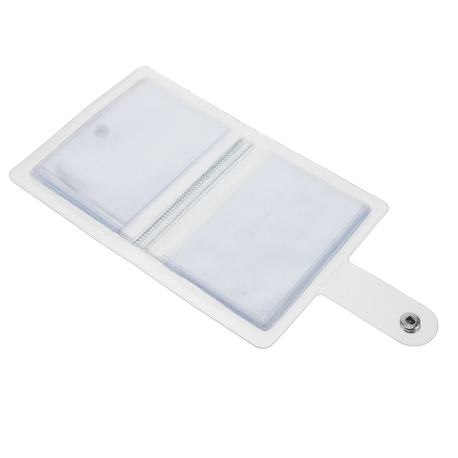 Compact 3-Inch PVC Mini Photo Album Postcard Holder Travel Card Collection Book Portable Photocard Binder Business Card Book