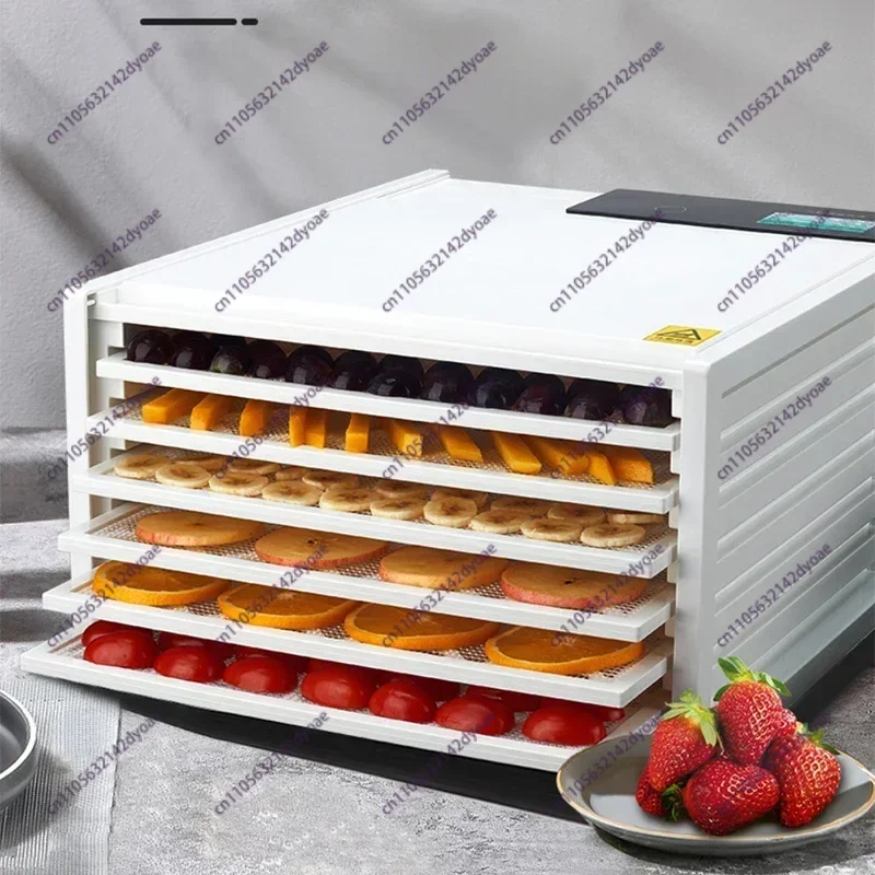 Household 220v 6 Layer Dehydrator 25L Dried Fruit Machine Food Air Dryer Small Fruit Dried Meat Dry Food Dryer Home Pet Snacks