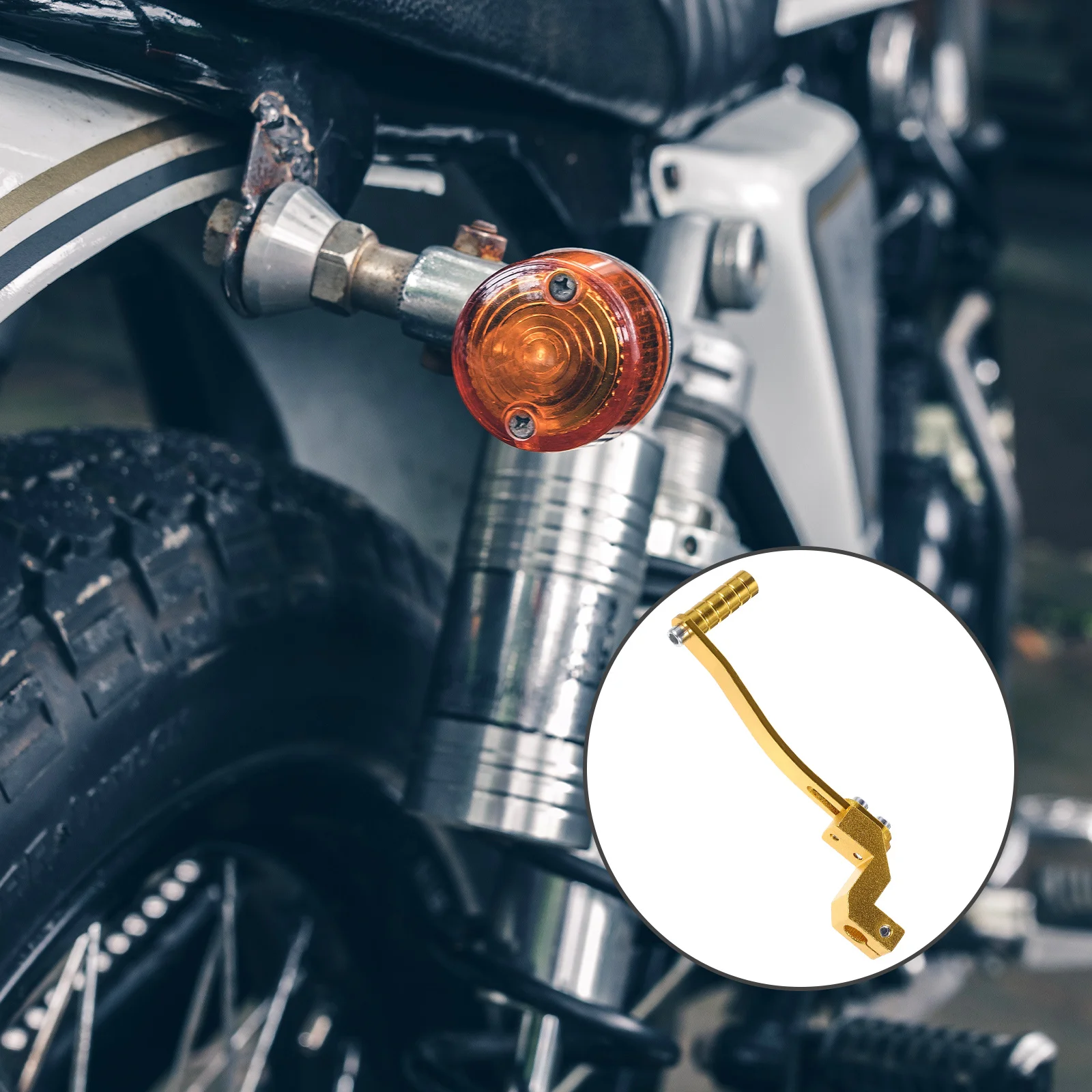 

Motorcycle Gear Shift Lever Aluminum Alloy Shift Pedal For Pit Bike Dirt Bike Universal Fit Durable Gear Changing