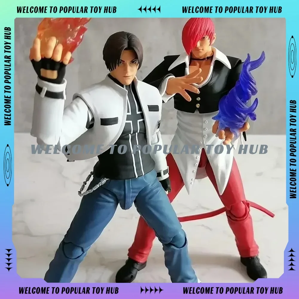 New KOF Storm Toys King of Fighters 98 Kyo Kusanagi Action Figure Iori Yagami Figurine Model Collection Custom Decoration Gifts