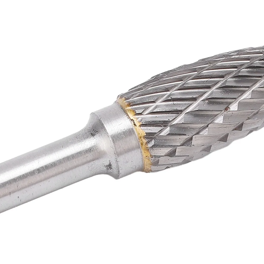 Alloy Steel Burr Rotary File Tree Shape Double Cut Carbide Rotary Burr Universal Wear-Proof Cut Carbide Burr Weld Seam Trimming