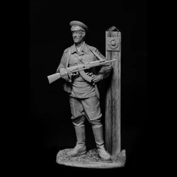 75MM resin unpainted model kit, military theme, Border Guard unassembled and unpainted GK