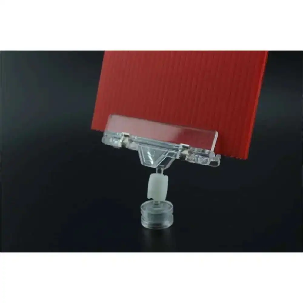 Pop magnético clipe ímã preço tag titular sinal titular da etiqueta cartão de exibição rack de papel cartão clipe de memorando foto ímã