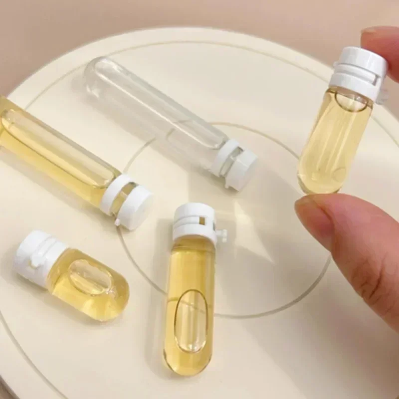 

10/20Pcs 1.5/5ml Sample Glass Bottles Cleansing Oil Skin Care Portable Mini Trave Tools Easy To Carry and Sanitary Wholesale