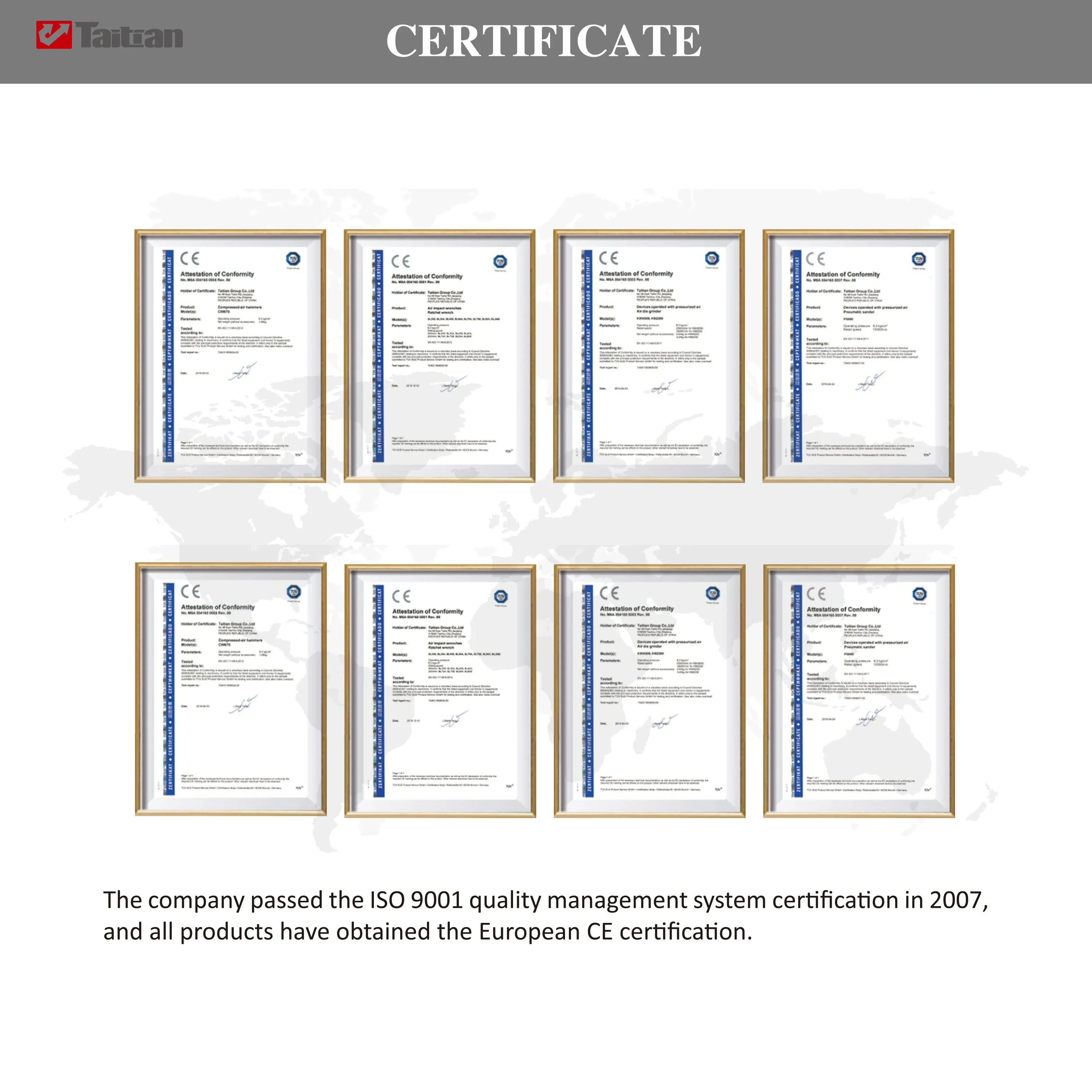 1/2" Penumatic Shut Off Clutch  Gun Type Oil Pulse Torque Control Swrench