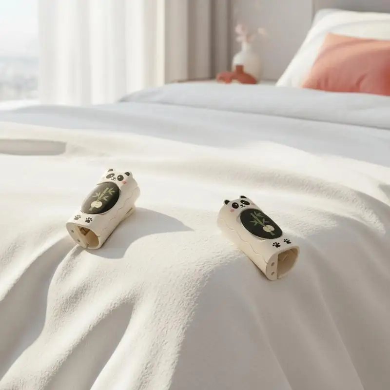 6pcs Bed Sheet Fastener Anti-slip Clip Angle Fixer Household Bed Sheet Clip Duvet Cover Buckle Anti-running