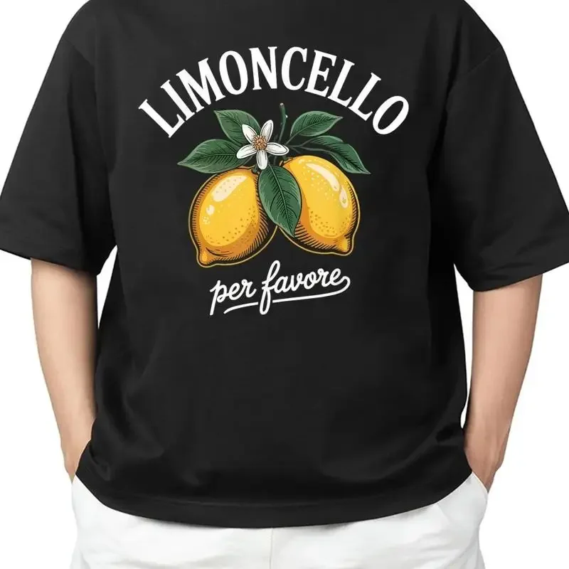 Limoncello Per Favore Italian Lemon Lover Design For Adult S 4XL T Shirt