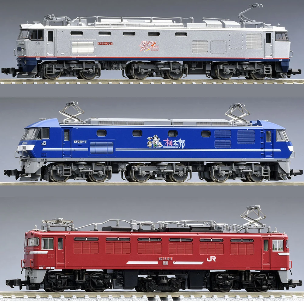 TOMIX N Type 1/160 Electric Locomotive, Power Car Tractor Locomotive Simulation Version Multiple Options Available Boys Toy Gift