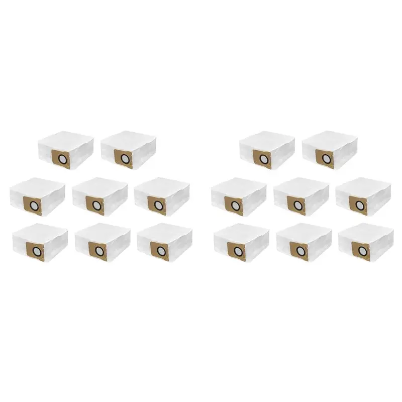 

ABKS-16PCS For Dreame X20 Pro/X20 Pro Plus Robot Vacuum Cleaner Dust Bag Replacement Spare Parts