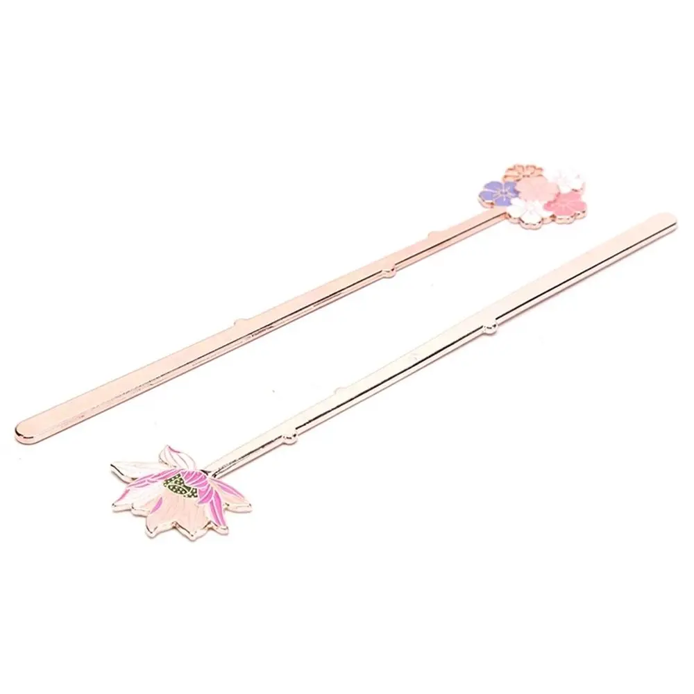 

Metal Colorful Students School Supplies Sakura Book Support Bookmarks Page Label Reading Assistant