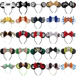 Disney STAR WARS Head Bands For Girls Grogu Yoda Ears Hairbands Kids Darth Vader Headbands Women Rebel Alliance Hair Accessories