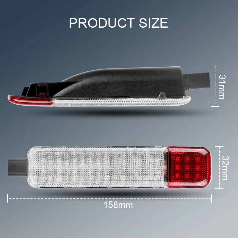 Obrázek 3: LED dveře lehký pro chevrolet silverado GMC sierra C K 1500r 2500 3500 cadillac escalade hummer dveře panel courtesy lamp 15021517