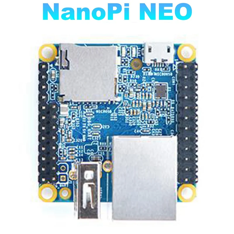 Sólido 10X Nanopi NEO Open Source H3 Placa de Desenvolvimento DDR3 RAM 512MB Quad-Core Cortex-A7 Ubuntu Openwrt Armbian