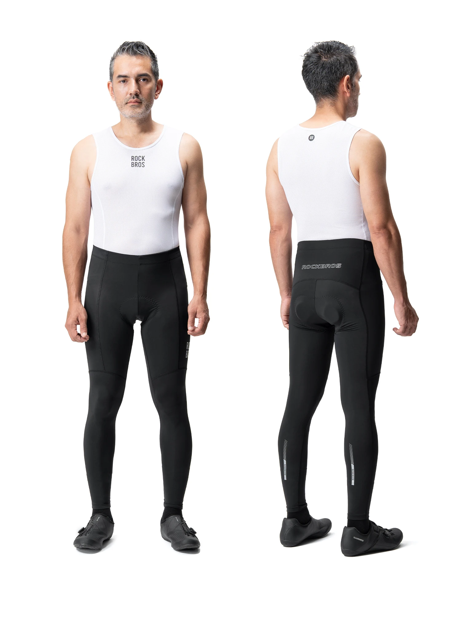 ROCKBROS Sommer-Radhose mit Stoßdämpfung, bequeme Radhose mit Polsterung, hohe Elastizität, atmungsaktiv, schnelltrocknend. – Detail 9