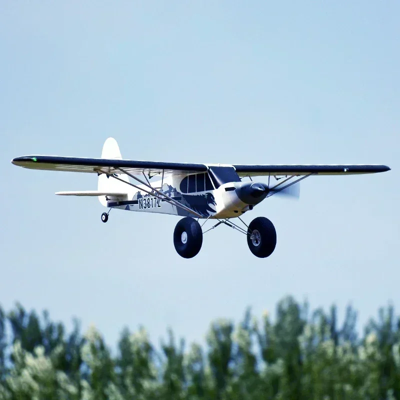 Avión a Control remoto Pa18 J3, Avión de 1300mm, modelo de avión a Control remoto, Super Cub, Pnp, Rtf, entrenador, avión eléctrico, regalos para deportes al aire libre, nuevo