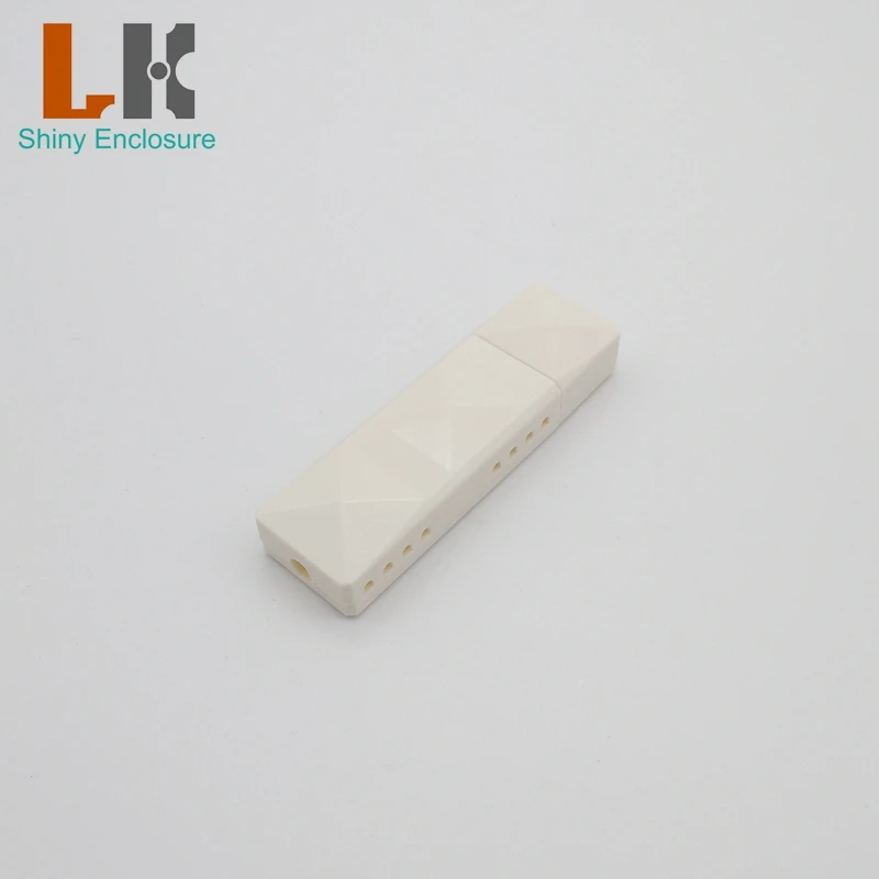 84x25x15mm Mini Small Usb Flash Drive Enclosure Diy Electronic Abs Project Cable Junction Box Hard Drive Enclosure