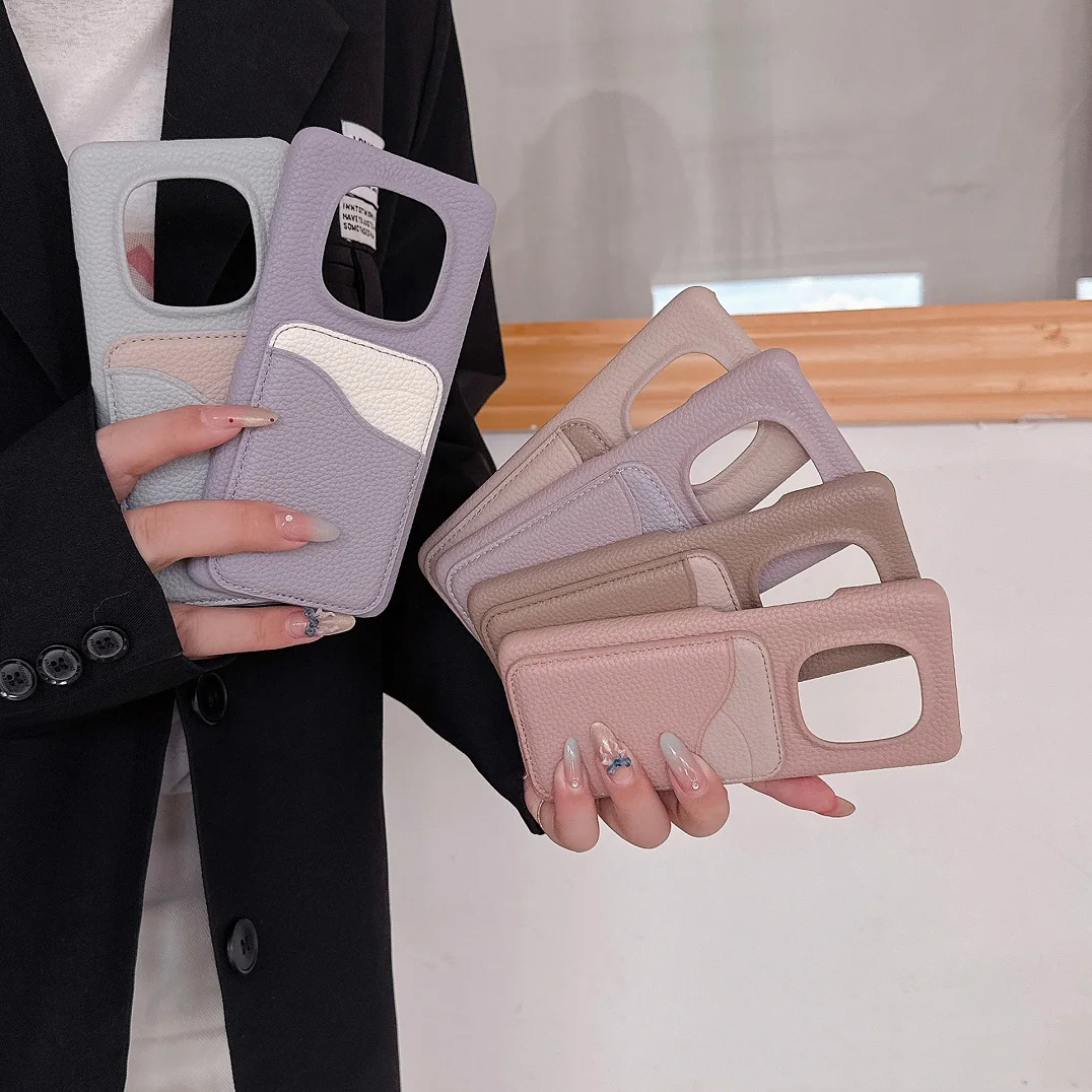 

New Leather Card Slot Wallet Case For Xiaomi 17 Pro Max 14 14T 15T 15 Ultra Redmi Note 15 14 Pro+Plus Redmi 15C 14C Phone Cover