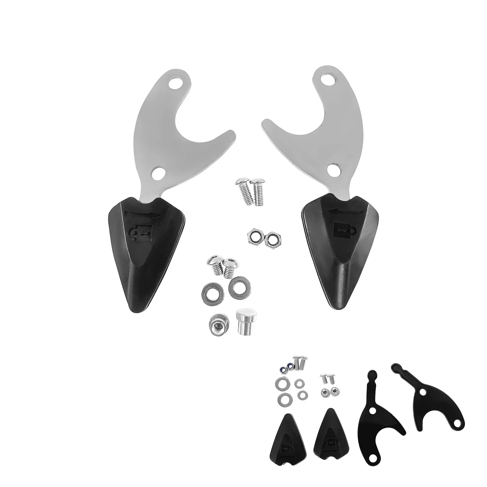 Para Indian Chieftain Challenger Chief Vintage Pursuit Dark Horse 14-23: Clipes de Fixação para Bagageiro Sissy Bar de Motocicleta