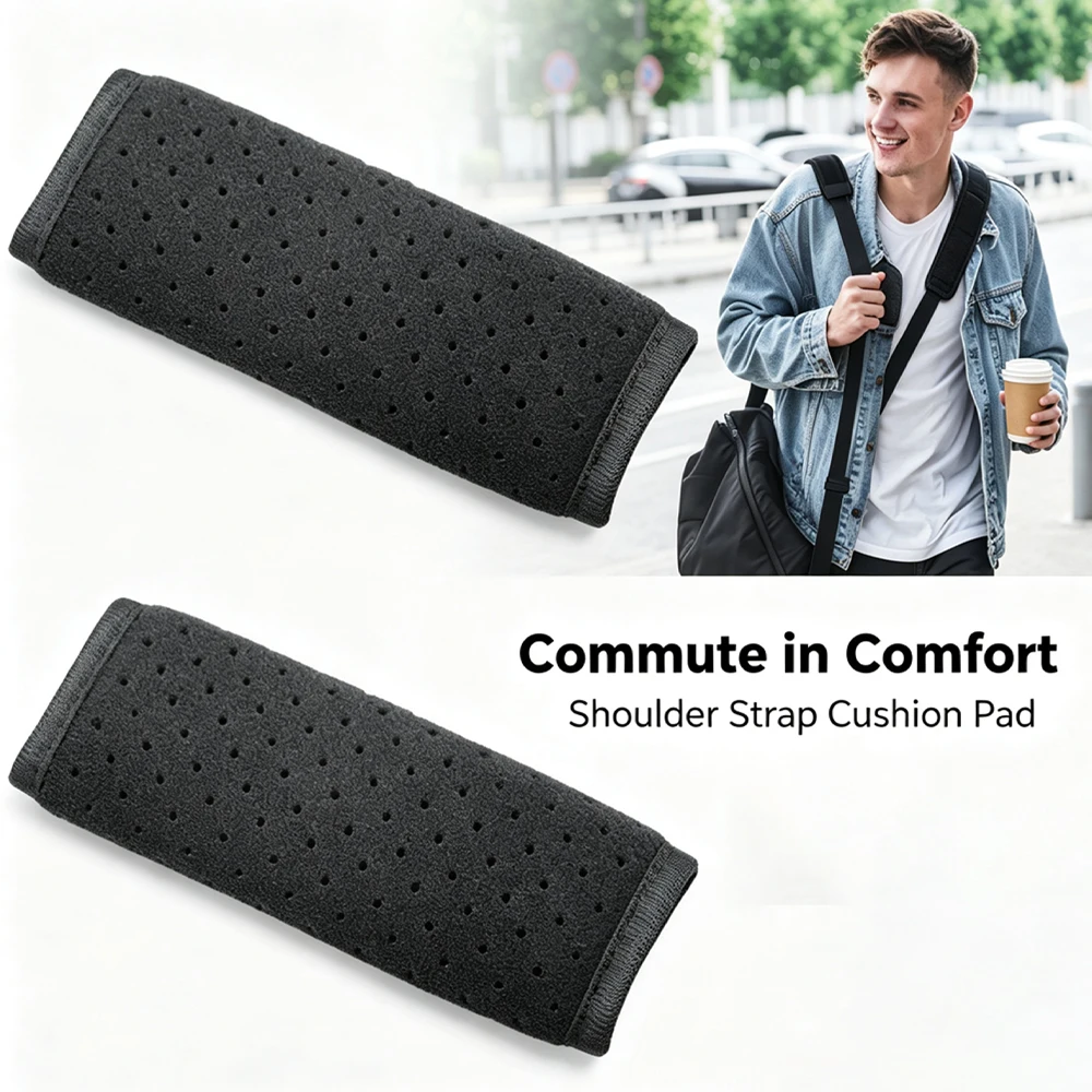 OZZOMM 1Pair Cushion Strap Padding Shoulder Backpack Bags Guitar Pad Replacement Shoulder Strap Pad To Relieve Shoulder Pain