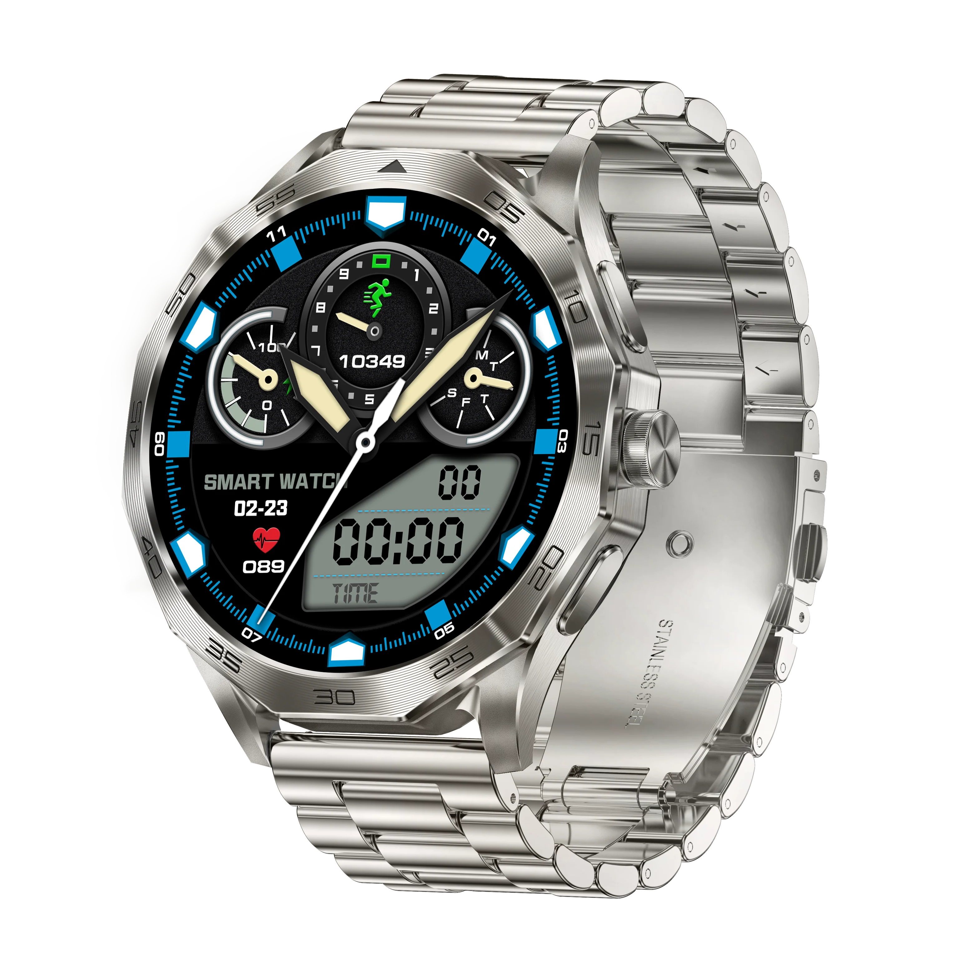 

WESAPPINC New Version Smartwatch DA03 Built-in Ultra-long Battery Life Smart Watch For Men Women For Android IOS Phone
