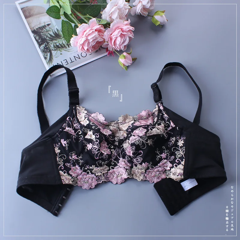 Size Lớn Ren Bralette Push Up Bra Lót Plus Kích Thước Gợi Cảm Yếm Quần Lót B C D E F G H bh Áo Lót Ngực Cho Nữ