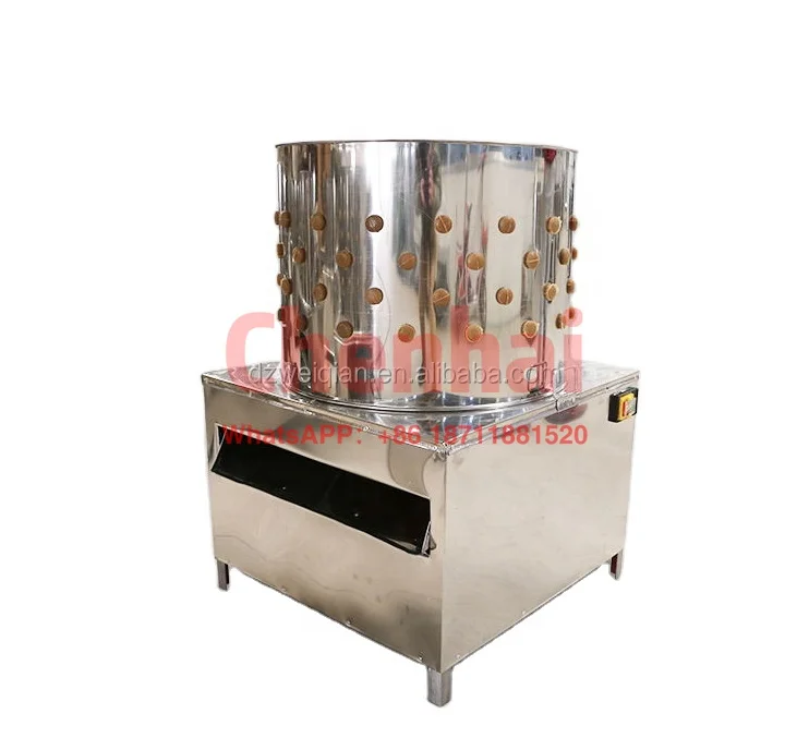 Chicken feather removal machine efficient poultry plucker factory directly price