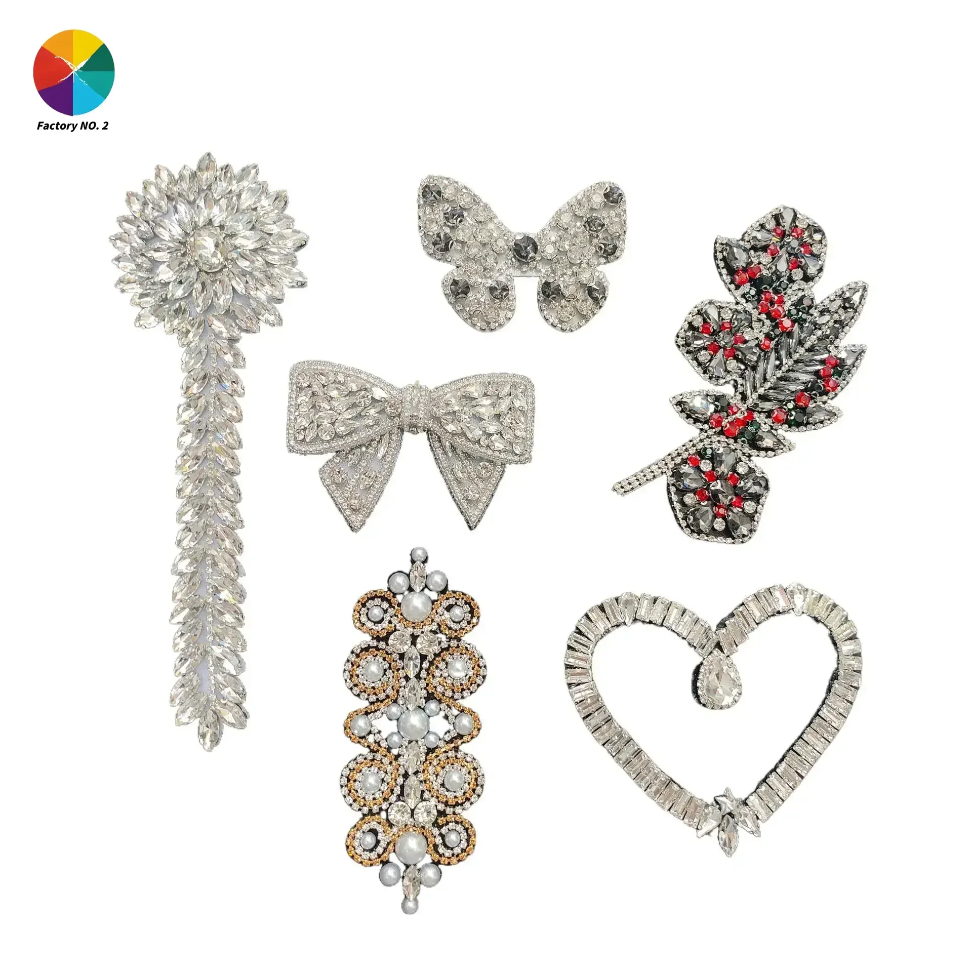 Selected Beads, Bows, Glass Drills, Hollowed-out Love, Self-adhesive Tape, High Heels, Flowers, Clothes, Bags, Decorative Patche