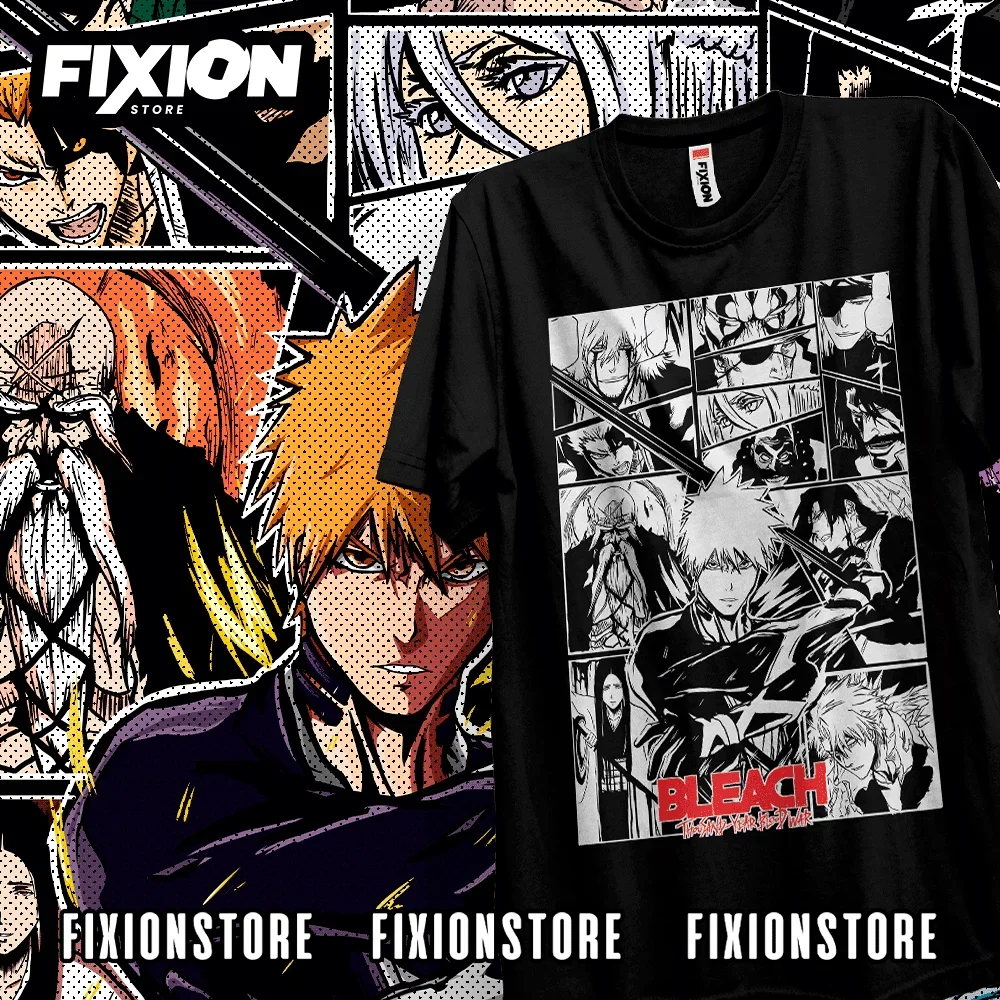 Manga T-shirt Bleach IS BACK #4 (Ver 2 Colores / Blanco) Anime Tee