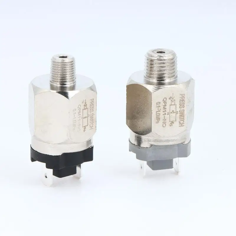 1 Stück G1/8 G1/4 Automatischer Controller QPM11 NO NC Einstellbarer Luftdruckschalter 0,1-1Mpa Hydraulisches Membranventil – Detail 6