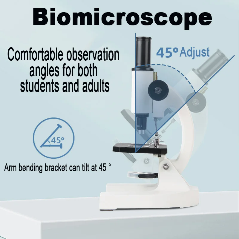 Professional Student Exam Microscopy Science Experiment Popularization Can See Bacteria And Algae Biomicroscope