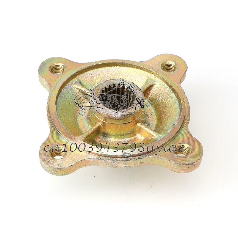 1pair 23T 110*4 STUD M10 Rear Wheel Hub Fit for 150cc 200cc 250cc ATV Go Kart Golf Cart Buggy Quad Bike Longding Da Hummer