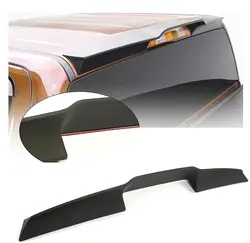 Rear Cab Roof Spoiler Wing,for Chevrolet Colorado 2014-2021 Crew Cab Pickup Truck Black,Automotive Spare Parts,Rear Tail Wing