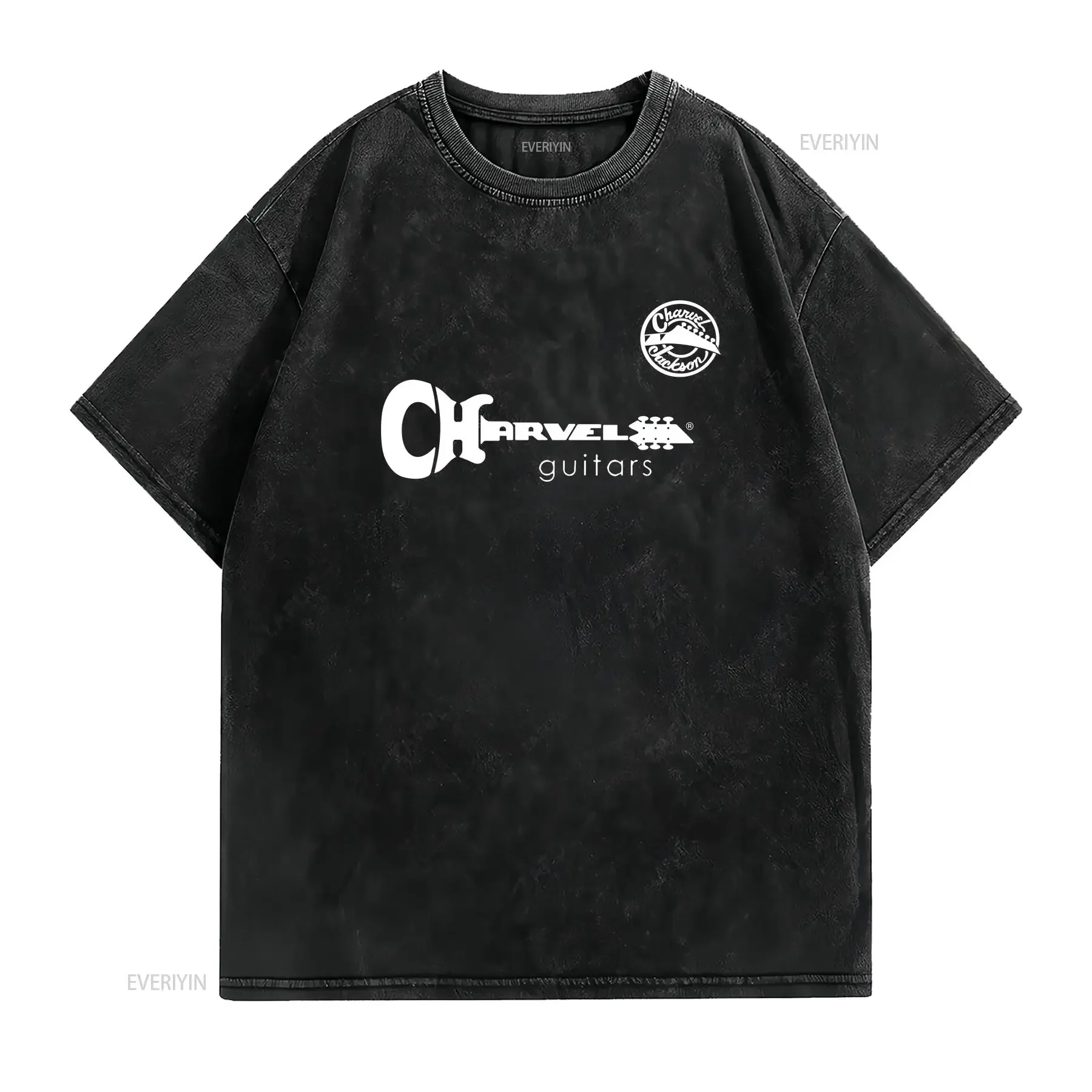 NEW SHIRT CHARVEL JACKSON GUITARS LOGO T FUNNY AMERICAN USA SIZE S 5XL vintage Washed Stretched homme graphic Unisex fashion