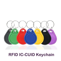 5/10PCS Rewritable Smart Chip Tag CUID Gen2 Clone Token RFID Copy Key 13.56Mhz NFC Changeable Badge 1K S50 Proximity Keychain