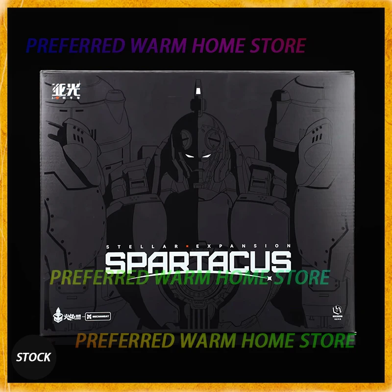In stock HEATBOYS STELLAR EXPANSION SPARTACUS Movable Model Toys Mecha