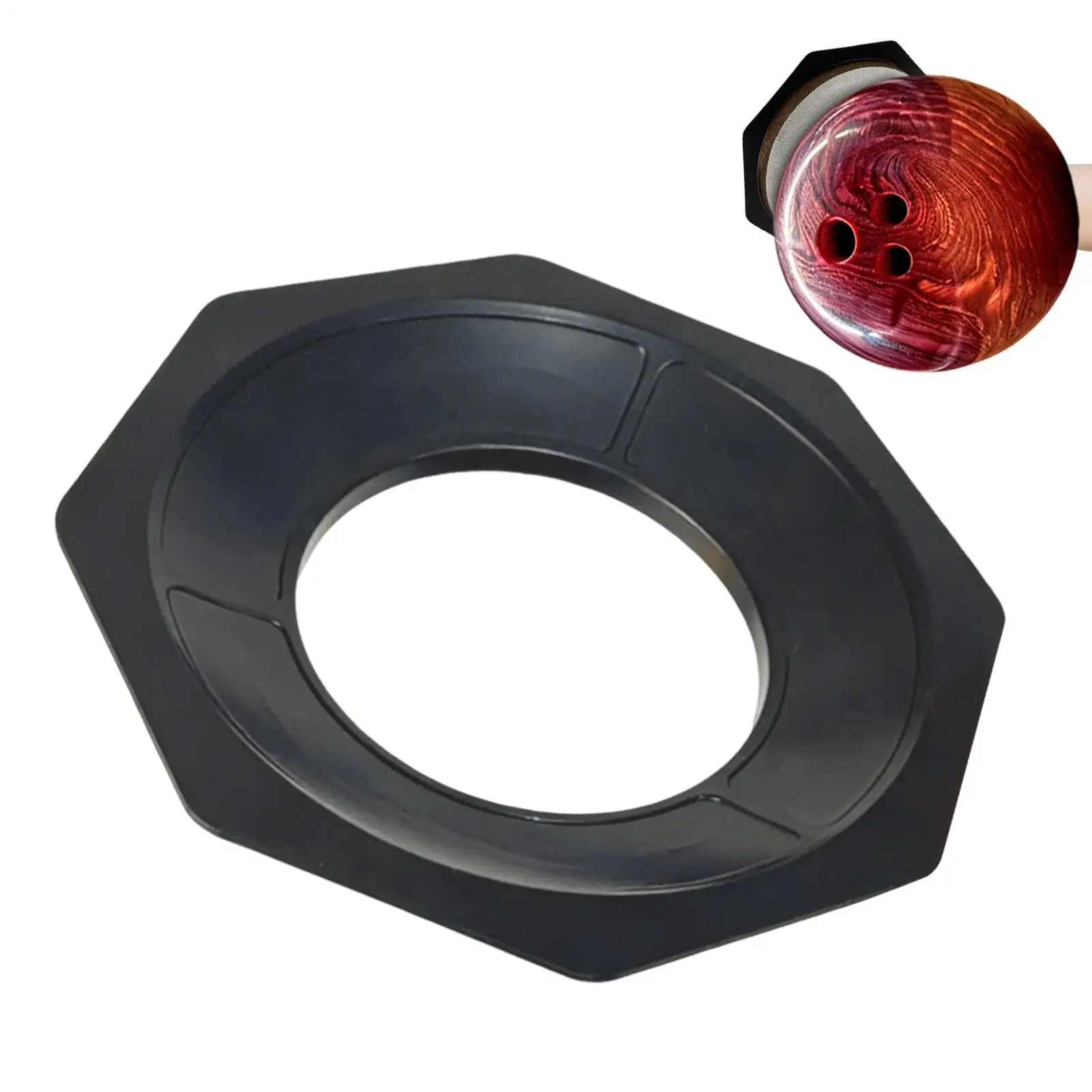 

Bowling Ball Sanding Pad Holder Universal Precision Stable Convenient Bowling Balls Maintenance Tool for Adults Professionals