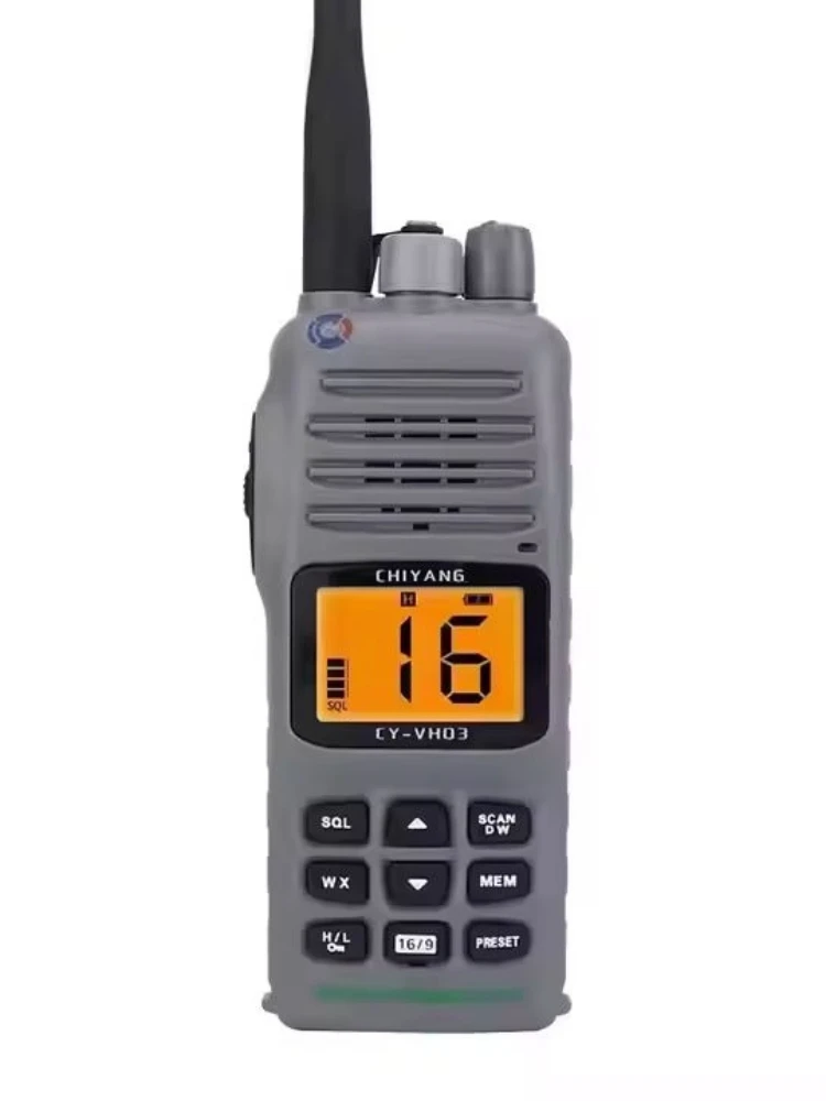 CY-VH03 Marine Explosion-Proof VHF Handheld 5RMINI Air Band Rx 5W Compact VOX