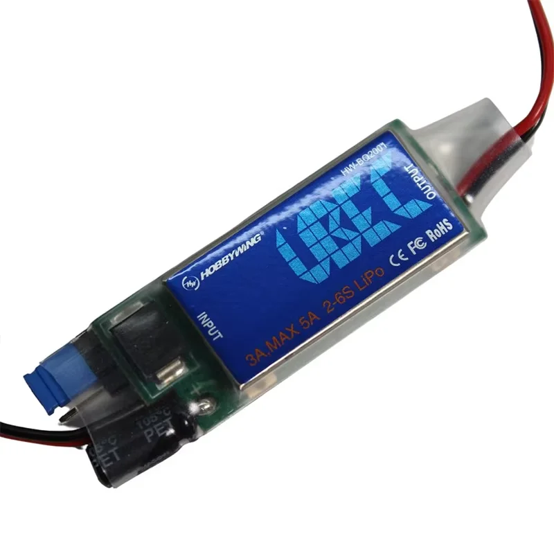 Hobbywing Voltage Regulator UBEC Power Supply Module 3A 2-6S Car 2-6S Lipo For RC Car Fixed Wing Drone