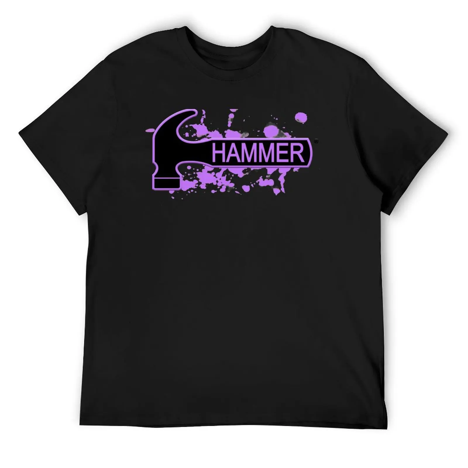 Hammer Bowling T-Shirt customizeds blanks sublime oversized t shirt mens t shirts top quality