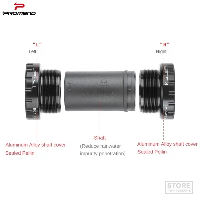 PROMEND SRAM DUB BSA 68/92mm BB92 BB91 Bottom Bracket for Sram Gx Nx Sx Crankset MTB Bike BB Bicycle Accessories