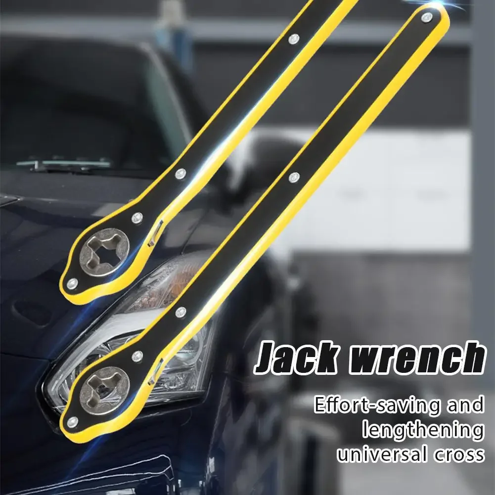 

1pcs Portable Jack Wrench Car Universal Crank Handle Accessories With CAR Tools Car Jack Handle Lever Labor-saving Wrench Tool