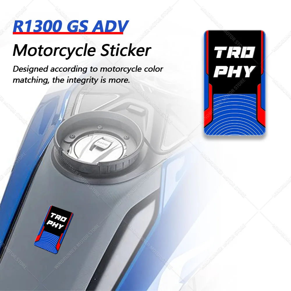 

Motorcycle Accessories 3D Gel Motorcycle Tank Pad Protector Decal Stickers 3D Epoxy Resin Waterproof Sticker For R1300 GS ADV