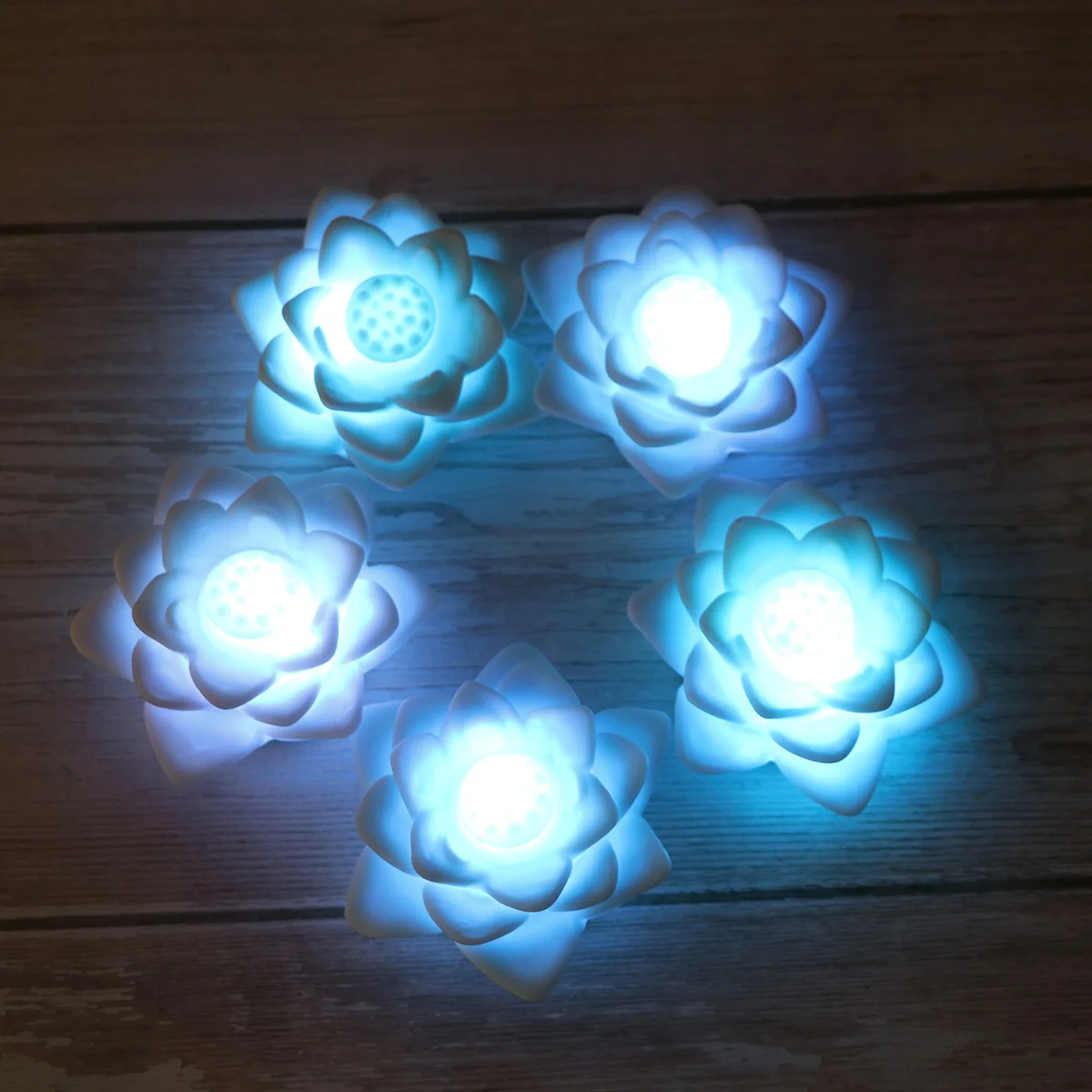 5 قطعة Led ضوء الليل Led أضواء ليلية اللون تغيير مصباح للمنزل ديكور حفل زفاف مهرجان هدية الإضاءة الزخرفية