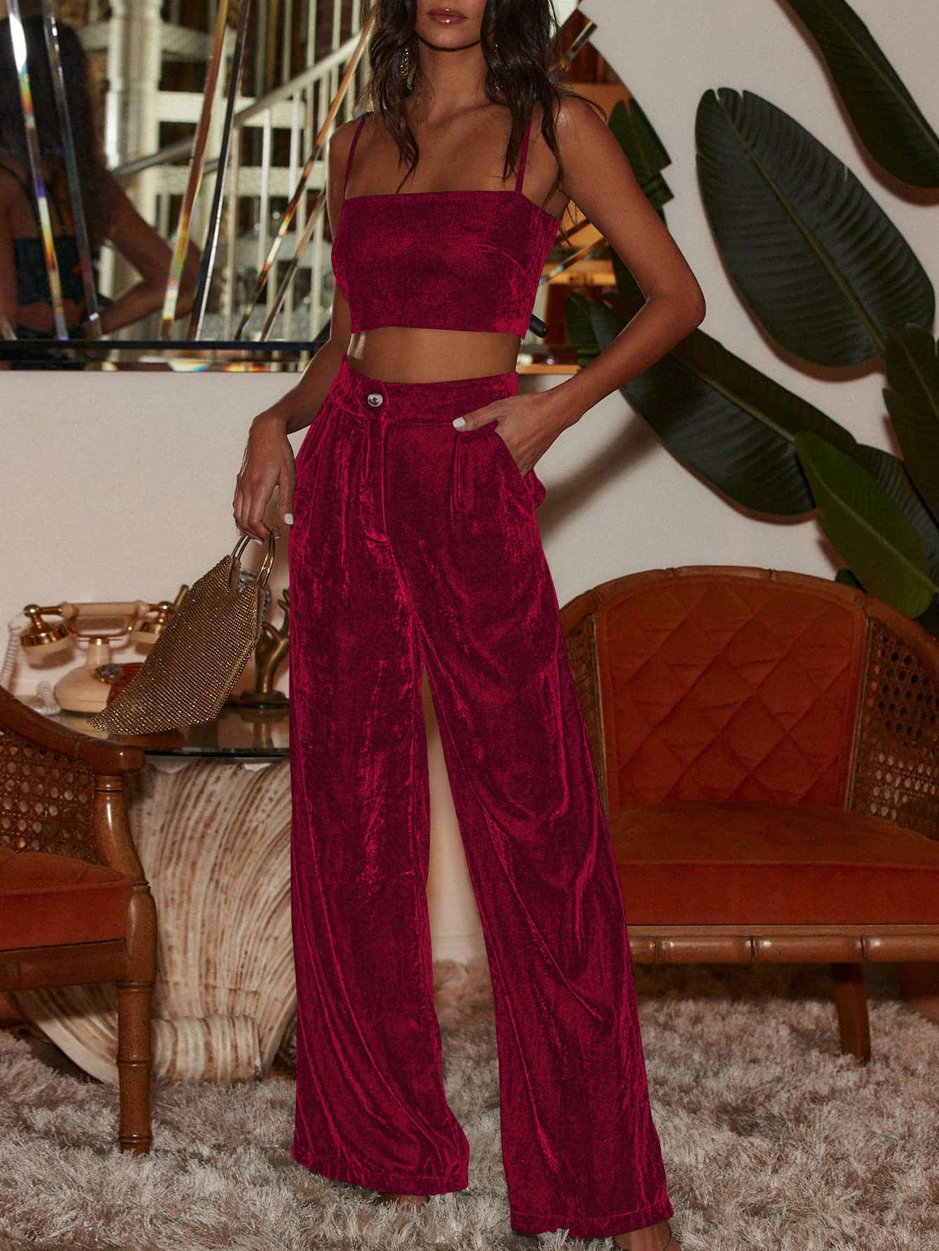 Rechte damesbroek met hoge taille, zomer, comfortabele Koreaanse stijl, volledige lengte, effen, eenvoudig, dagelijks gebruik