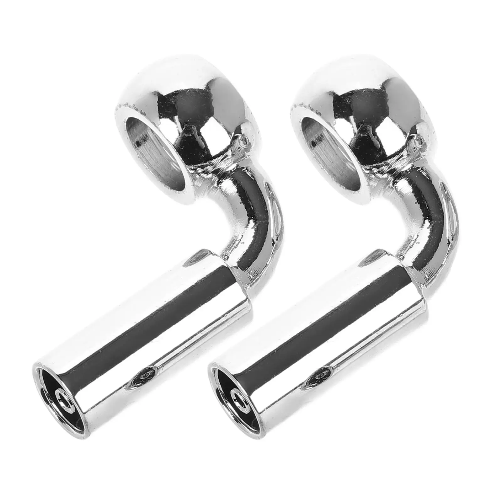 

2Pcs Banjo Fittings Metal Clutch Coupler Silver Straight Hose Brake Tube Connector Universal Motorcycle Car Replacement Chromed