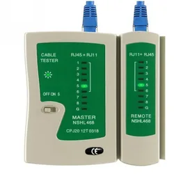 Rede Cable Tester, fio de telefone, Detector de Linha, Tracker Tool, RJ45, RJ11, RJ12, Cat5, Cat6, UTP, LAN