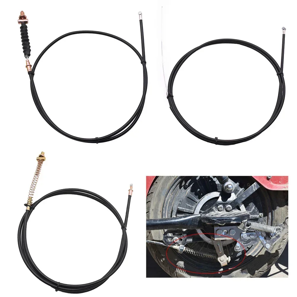 Front Drum Brake Line Electric Bike Rear Moto Ebike Electric Vehicle Brake Cable Compatible Ebike Rear Feature