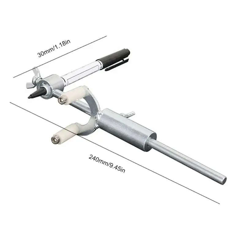 Practical Wheel Eyebrow Rib Line Parallel Drawing Tool Data Recovery Portable Car Repairing Scriber Marking