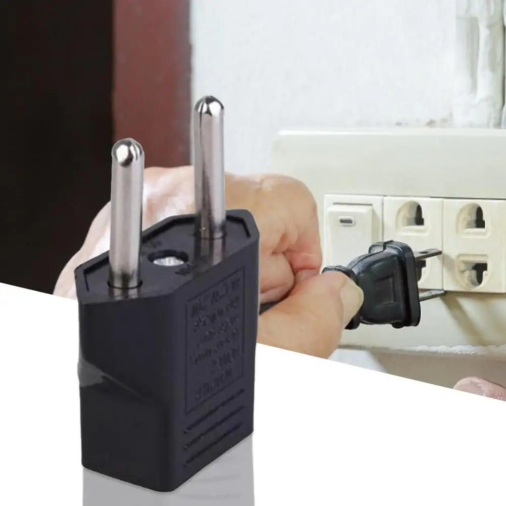 ABS  Delicate Power Plug Adapter Durable Adapter Lightweight   for Office