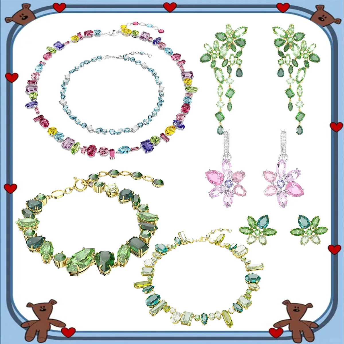 GEMA Series Gemstone Jewelry Sets Include A Variety of Jewelry Items and Sets To Choose From To Suit Various Occasions.